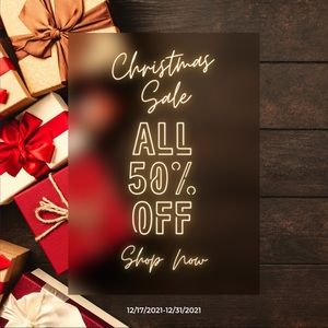 Christmas final sale!!!🎄 50% off for all pets jacket, women’s scarves etc!!